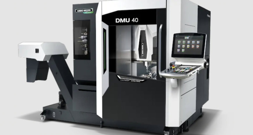 THE NEW DMU 40 FROM DMG MORI ENABLES ENTRY INTO 5-AXIS SIMULTANEOUS MACHINING